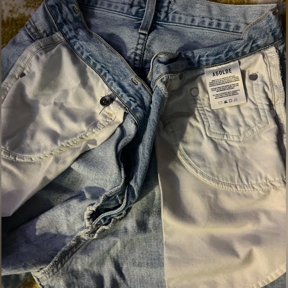 Agolde criss cross upzipped jeans, size 26 - Picture 11 of 14